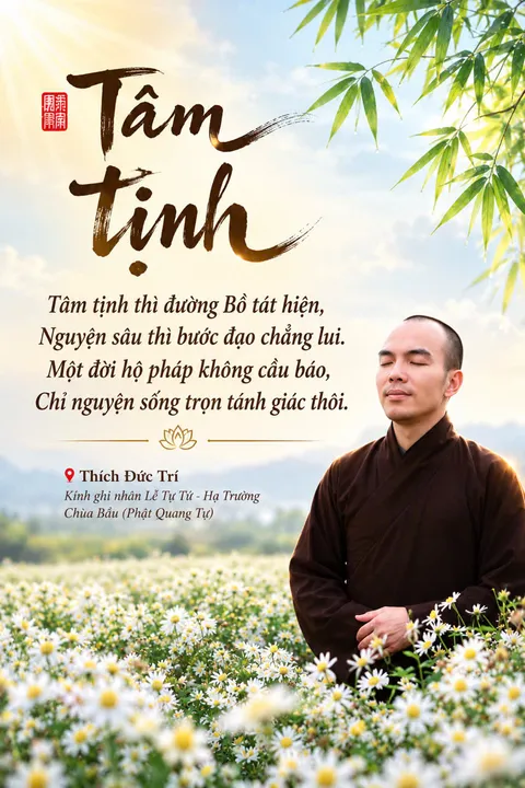 Thiệp kệ pháp số 13 của ĐỨC TRÍ